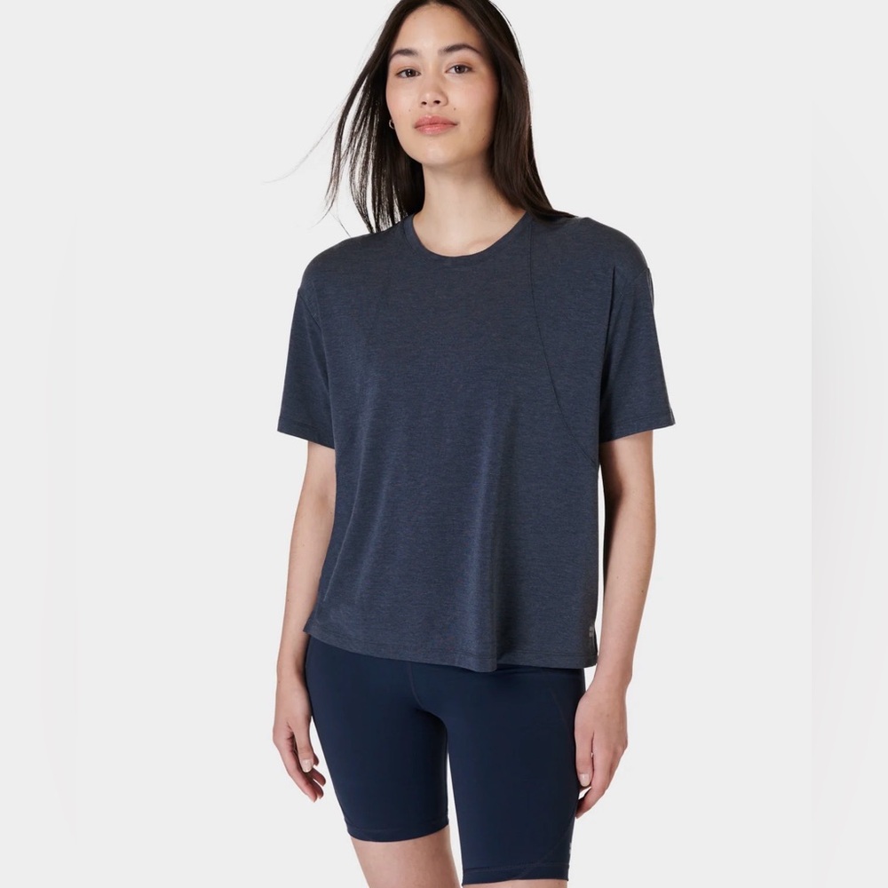 Sweaty Betty Soft Flow Studio Tee Small View 2